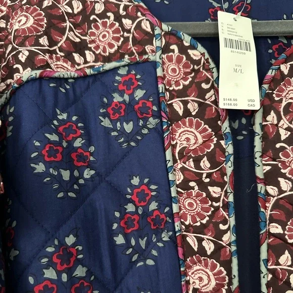 Anthropologie Multicolor Bomber Jacket - Picture 4 of 4